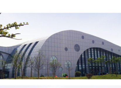 万宁会议中心外景网架工程